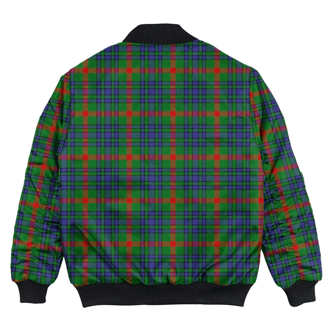 Clan Aiton Tartan Bomber Jacket KI35 Aiton Tartan Tartan Bomber Jacket   