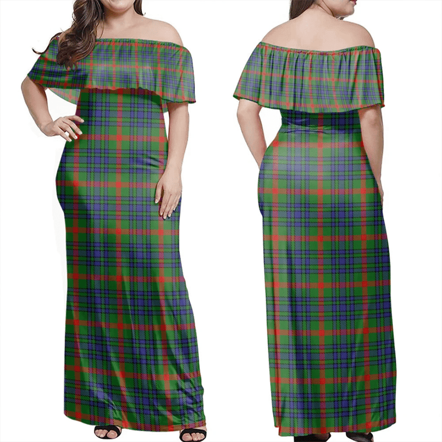 Clan Aiton Tartan Hawaii Dress VL98 Clan Aiton Tartan Hawaii Dress   