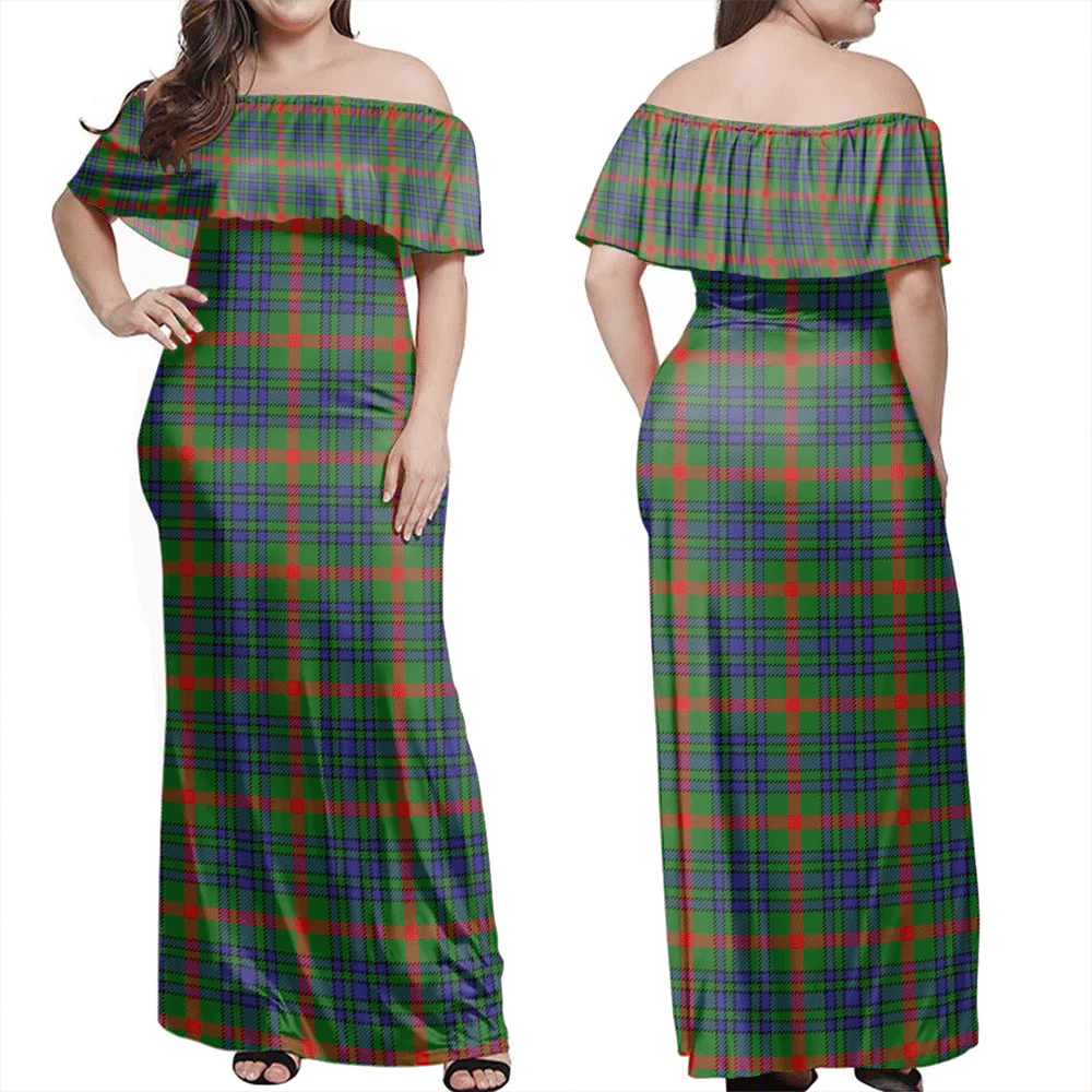 Clan Aiton Tartan Hawaii Dress VL98 Clan Aiton Tartan Hawaii Dress   