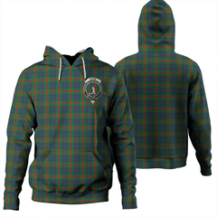 Clan Aiton Tartan Hoodie Crest W9IXN3BG-1 Aiton Tartan Hoodies   