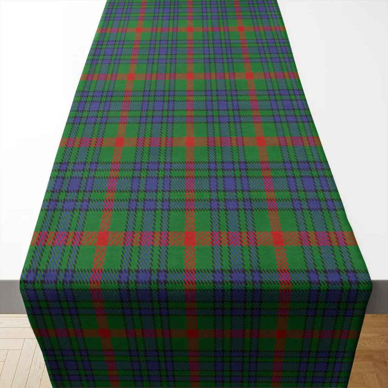 Clan Aiton Tartan Table Runner Cotton UU26 Aiton Tartan Tartan Table Runner   