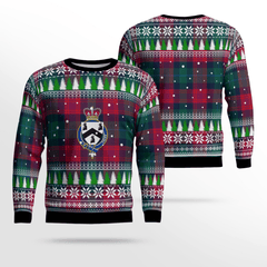 Clan Akins Crest Tartan Christmas Ugly Sweater IA87 Akins Crest Tartan Tartan Ugly Sweater   