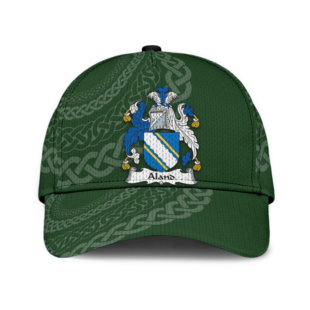 Clan Aland Coat Of Arms - Irish Family Crest St Patrick's Day Classic CapZN51 Classic Cap - Aland Coat Of Arms St Patrick's Day Classic Cap Irish Cap   