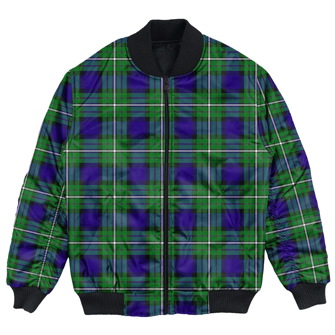 Clan Alexander Tartan Clan Bomber Jacket FR14 Alexander Tartan Tartan Bomber Jacket   