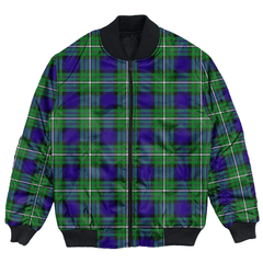 Clan Alexander Tartan Clan Bomber Jacket FR14 Alexander Tartan Tartan Bomber Jacket   