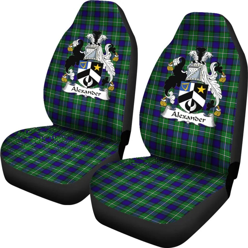 Clan Alexander Tartan Family Crest Car Seat Cover JJ22 Clan Alexander Tartan Today   