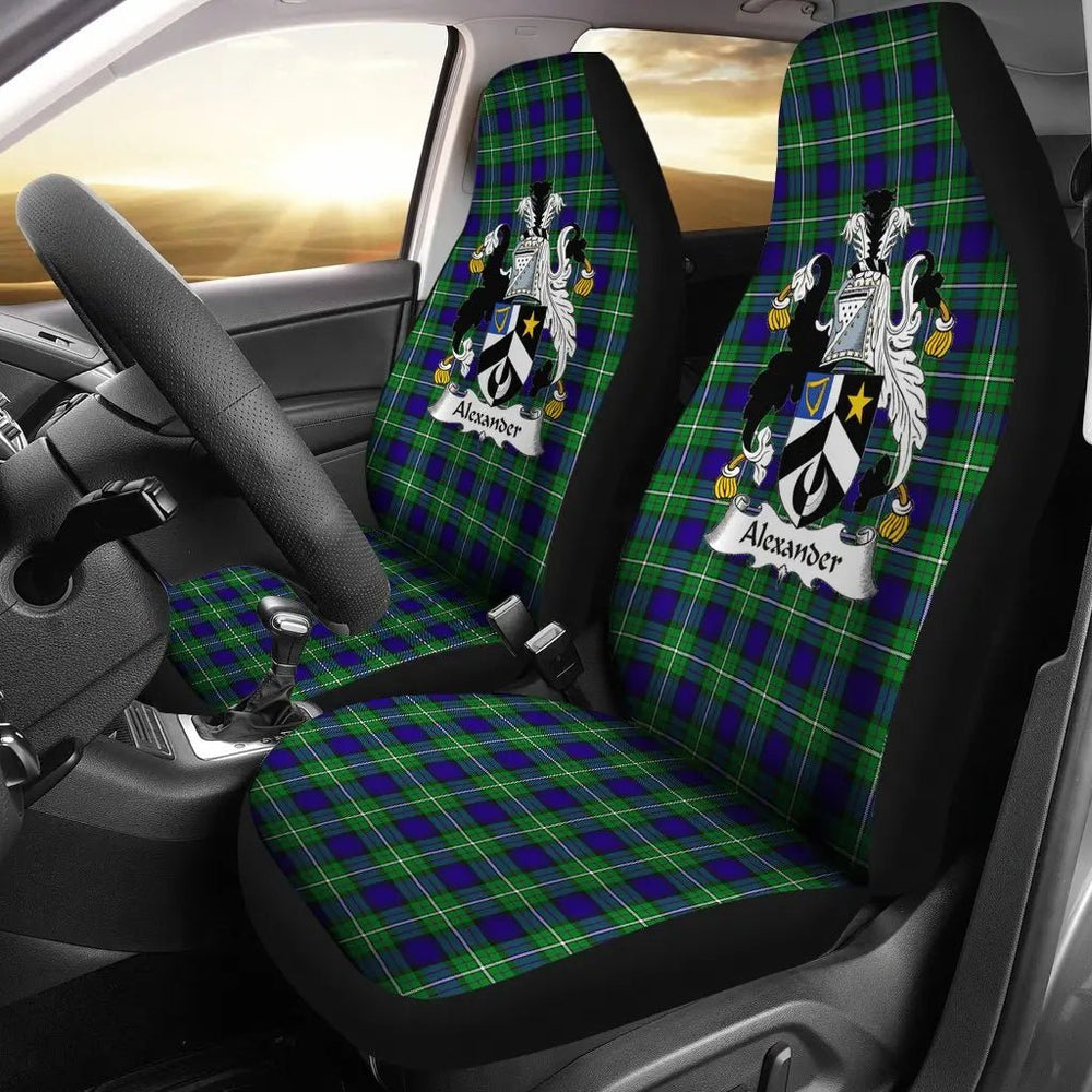 Clan Alexander Tartan Family Crest Car Seat Cover JJ22 Clan Alexander Tartan Today   