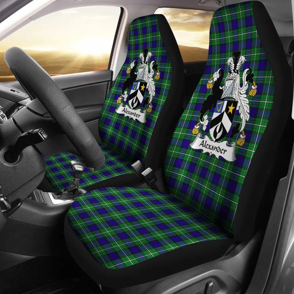Clan Alexander Tartan Family Crest Car Seat Cover JJ22 Clan Alexander Tartan Today   