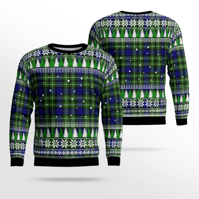 Clan Allardice Tartan Christmas Ugly Sweater RT10