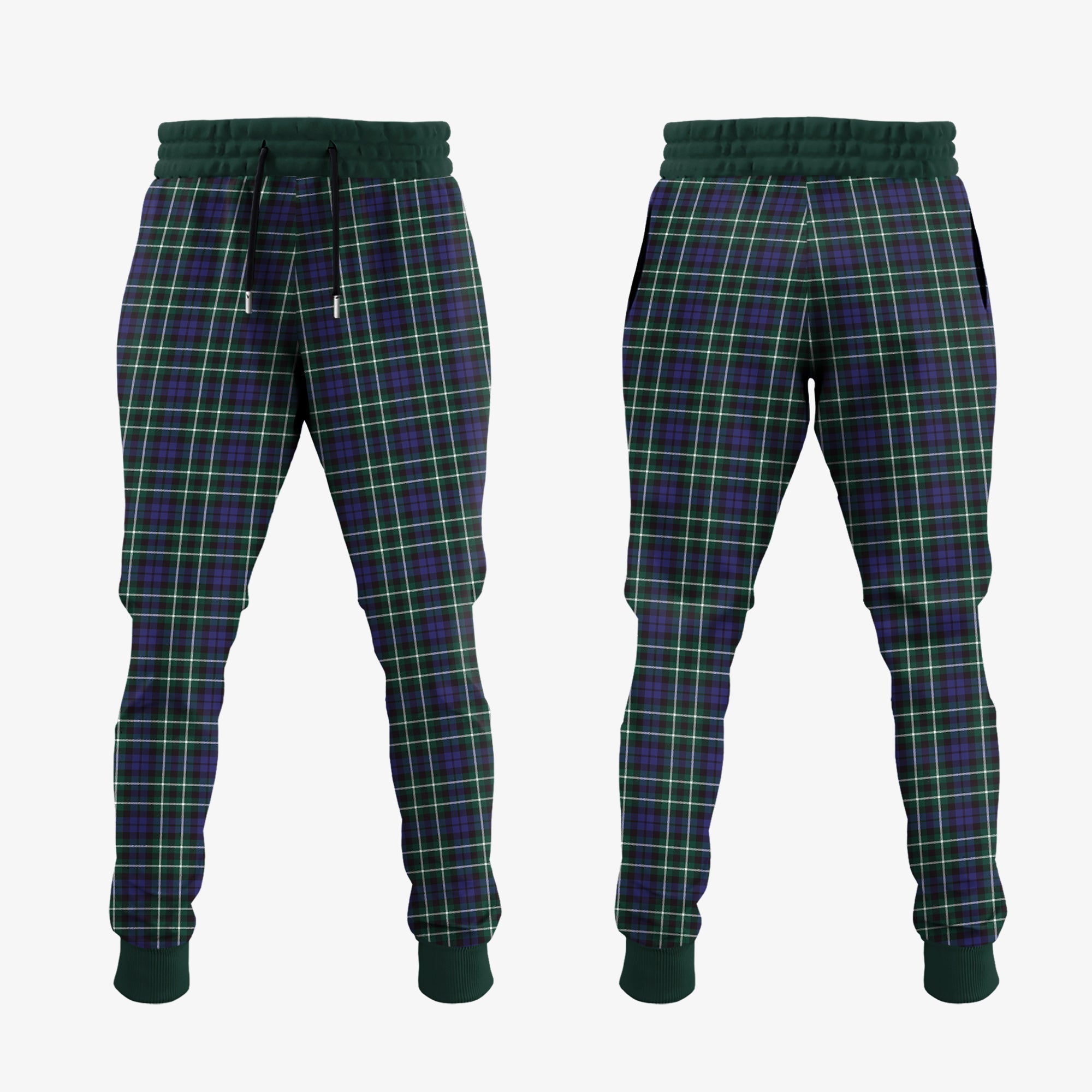 Clan Allardice Tartan Crest Jogger Sweatpants ES45 Clan Allardice Tartan Today   