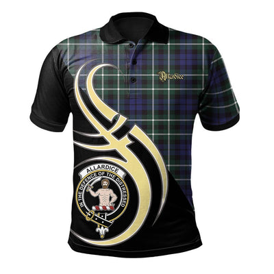 Clan Allardice Tartan Polo Shirt - Believe In Me Style KK59