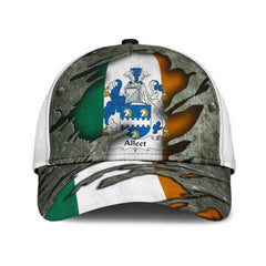 Clan Alleet Coat Of Arms - Irish Family Crest Classic Cap VA71 Alleet Coat Of Arms Irish Cap   