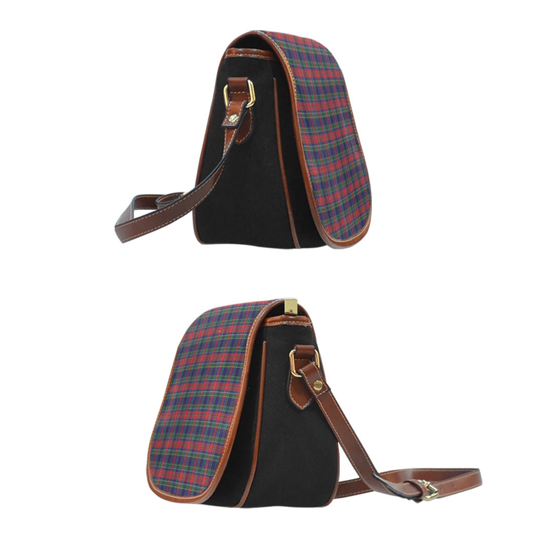 Clan Allison (1882) Tartan Saddle Handbags ZK70 Clan Allison Tartan Today   
