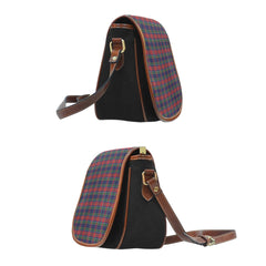 Clan Allison (1882) Tartan Saddle Handbags ZK70 Clan Allison Tartan Today   