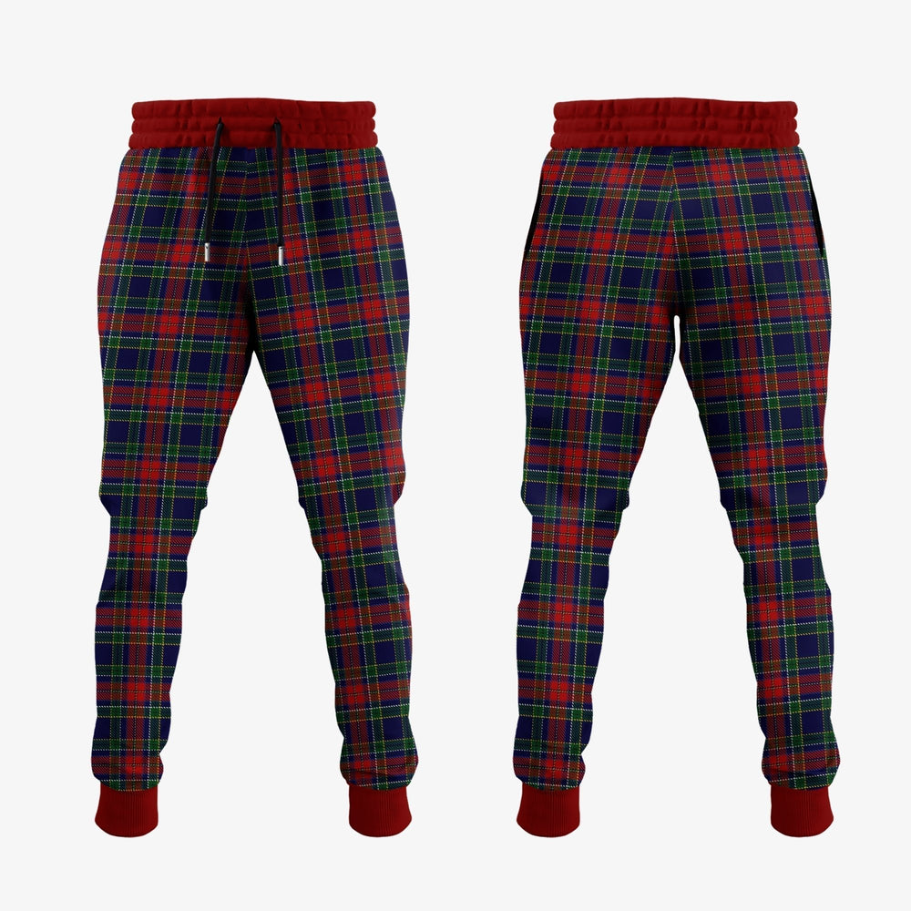 Clan Allison Red Tartan Crest Jogger Sweatpants MP46 Clan Allison Tartan Today   
