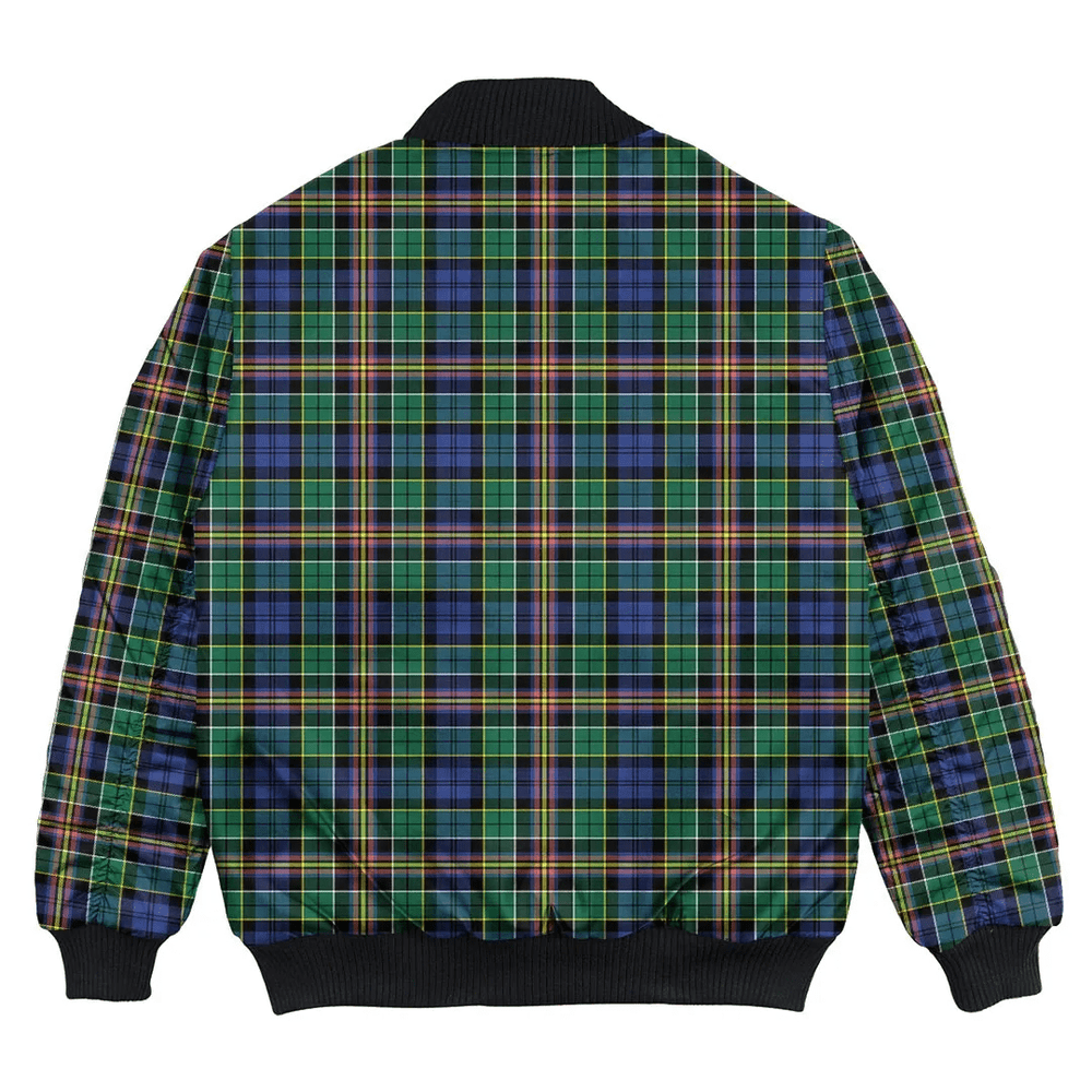 Clan Allison Tartan Bomber Jacket UE51 Allison Tartan Tartan Bomber Jacket   