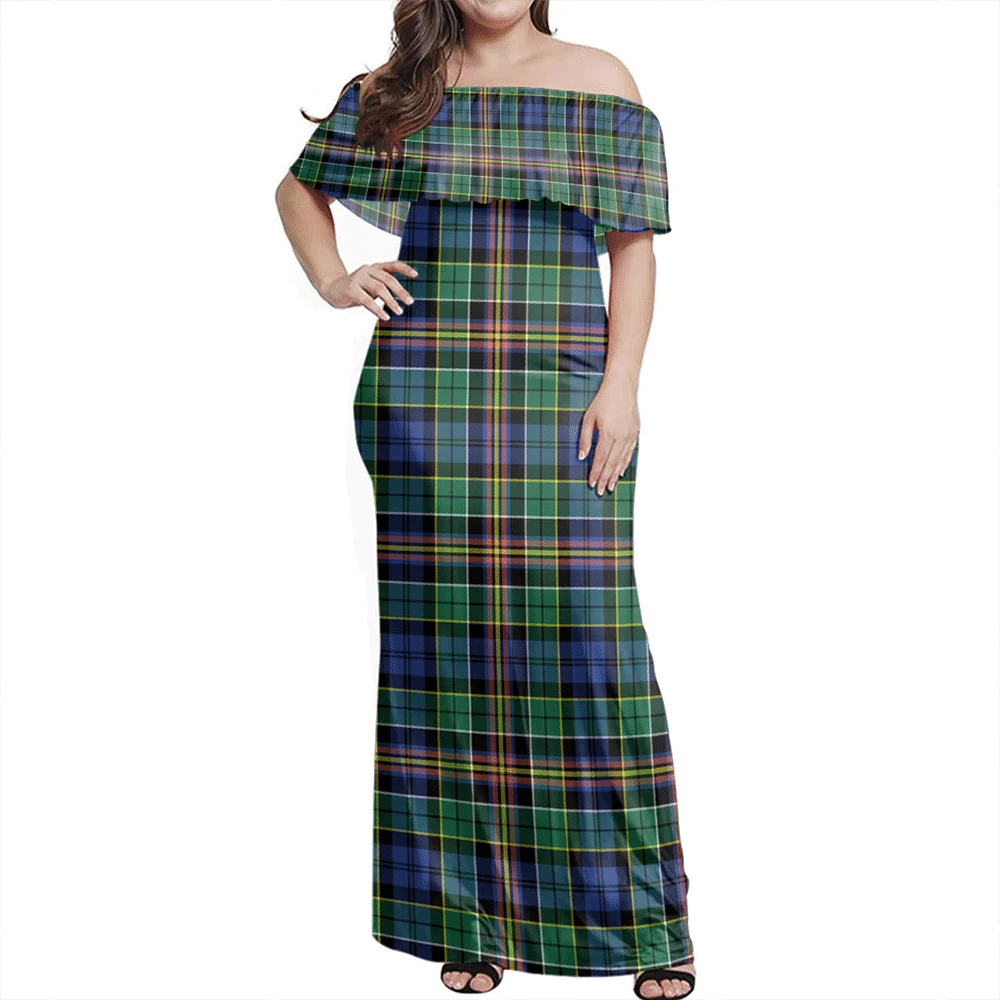 Clan Allison Tartan Hawaii Dress VX49 Clan Allison Tartan Hawaii Dress   