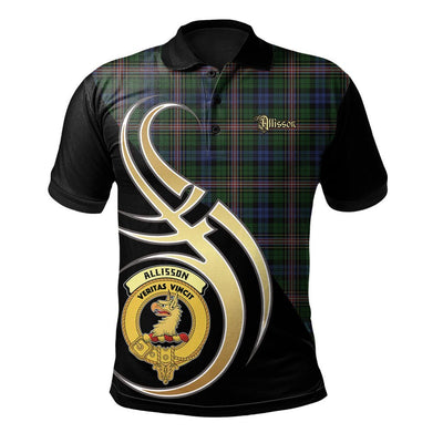 Clan Allison Tartan Polo Shirt - Believe In Me Style