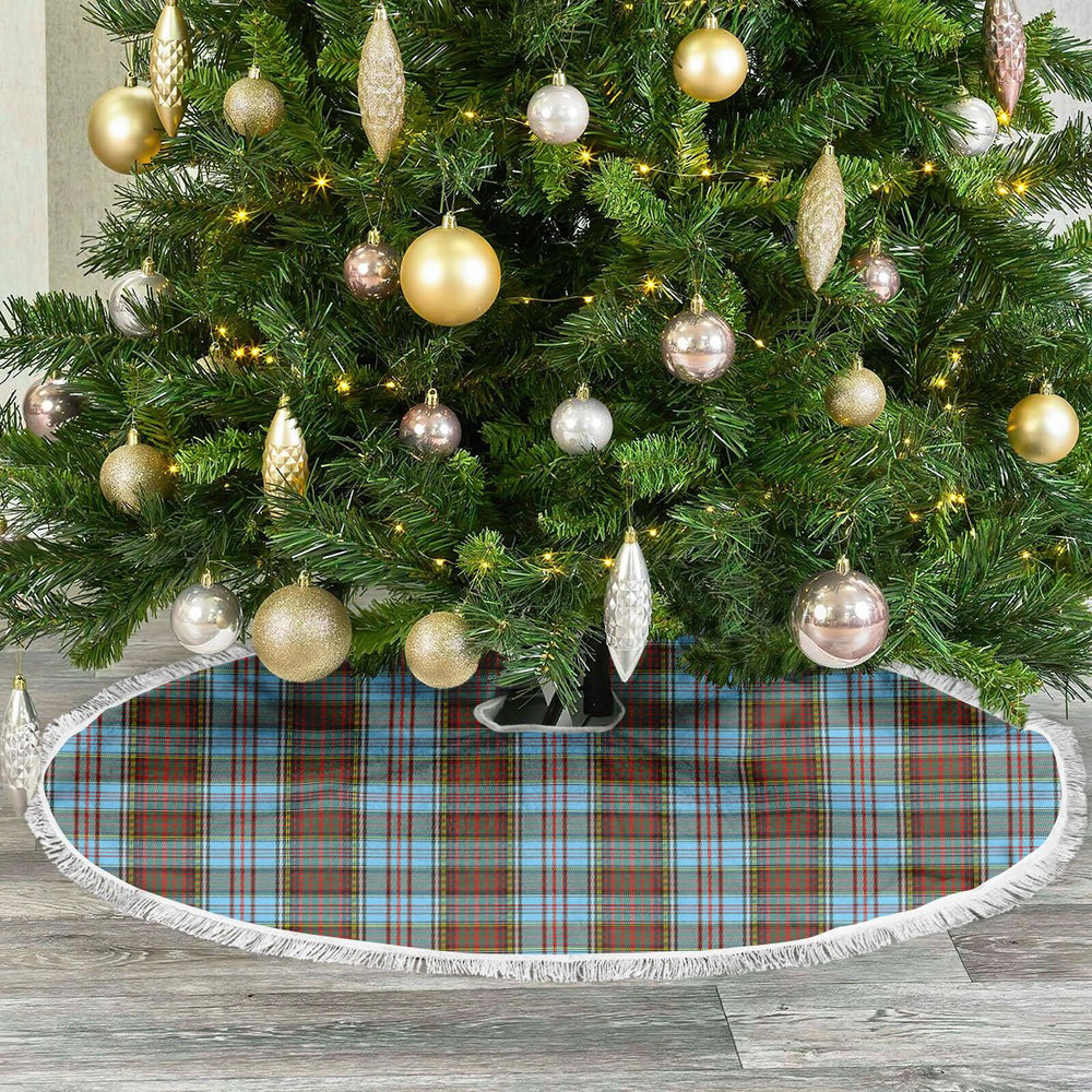 Clan Anderson Ancient Tartan Christmas Tree Skirt KQ64 Anderson Ancient Tartan Tartan Christmas   