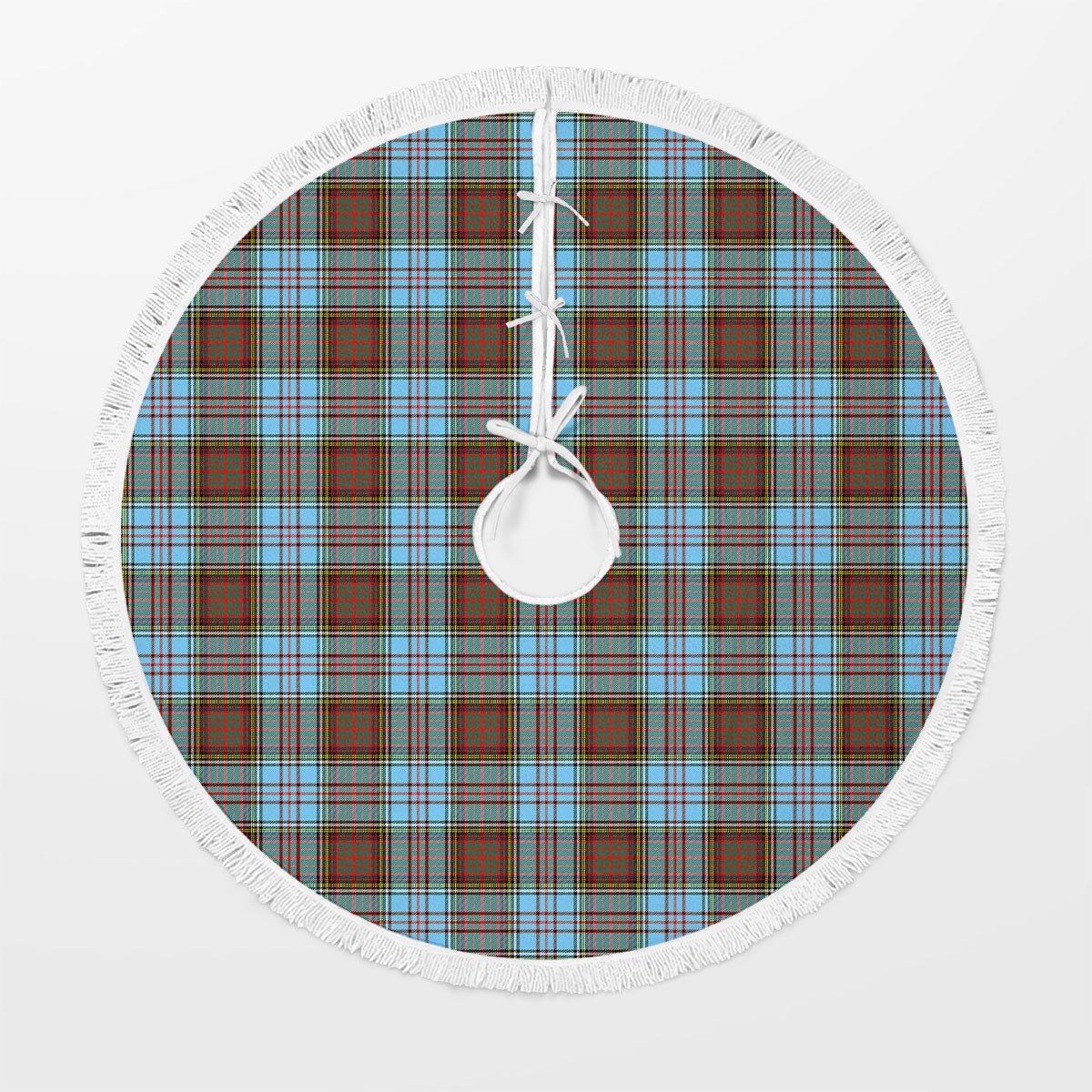 Clan Anderson Ancient Tartan Christmas Tree Skirt KQ64 Anderson Ancient Tartan Tartan Christmas   