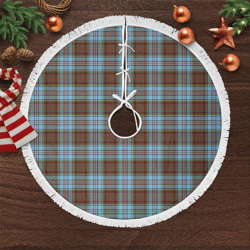 Clan Anderson Ancient Tartan Christmas Tree Skirt KQ64 Anderson Ancient Tartan Tartan Christmas   