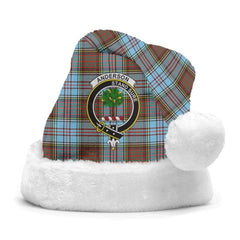 Clan Anderson Ancient Tartan Crest Christmas Santa Hat WY97 Anderson Ancient Tartan Tartan Santa Hat   