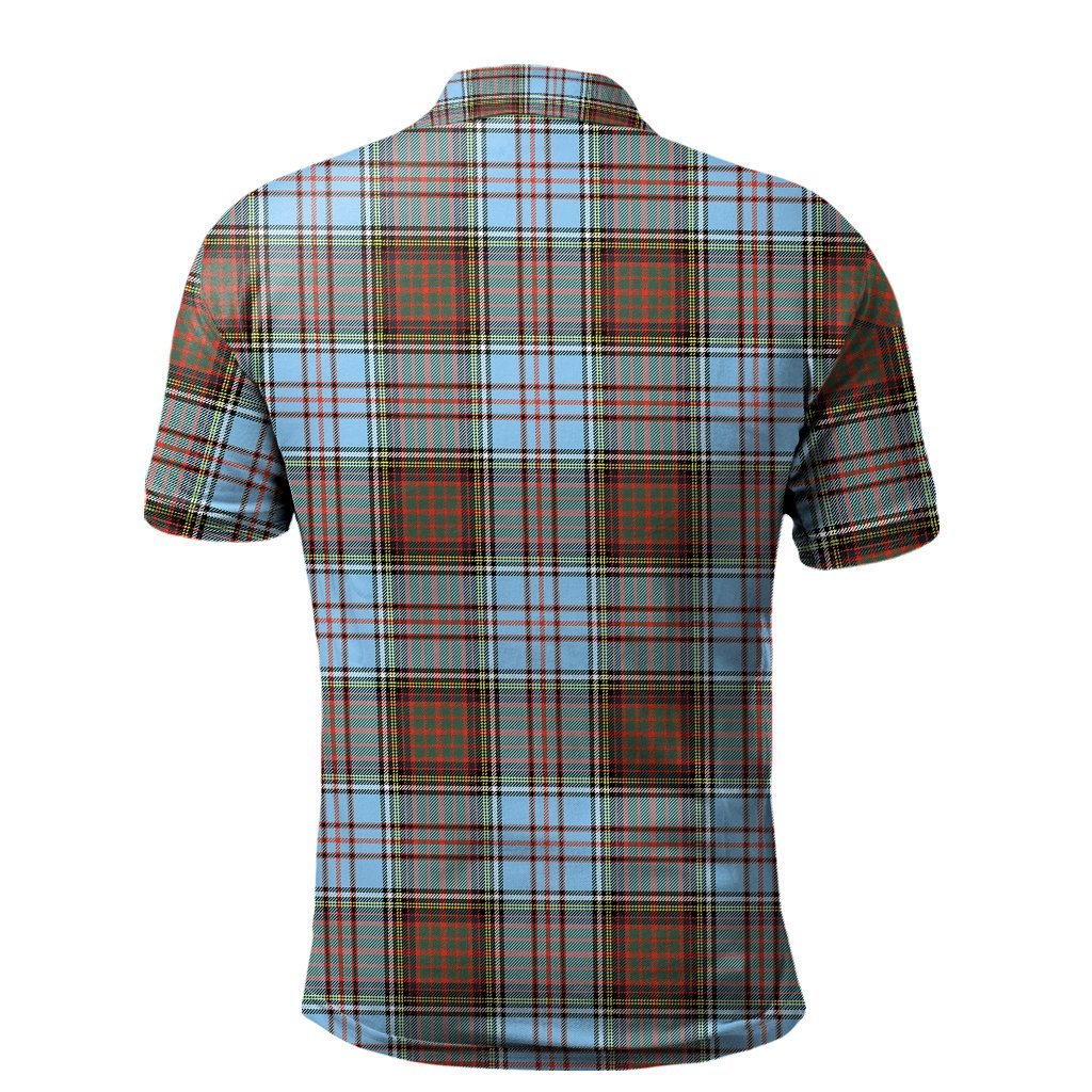 Clan Anderson Ancient Tartan Polo Shirt NV15 Anderson Ancient Tartan Tartan Polo   