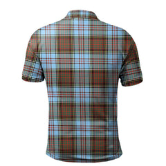 Clan Anderson Ancient Tartan Polo Shirt NV15 Anderson Ancient Tartan Tartan Polo   