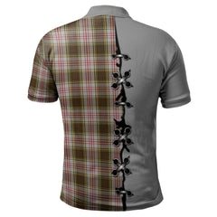 Clan Anderson Dress Tartan Polo Shirt - Lion Rampant And Celtic Thistle Style YH92 Anderson Dress Tartan Tartan Polo   