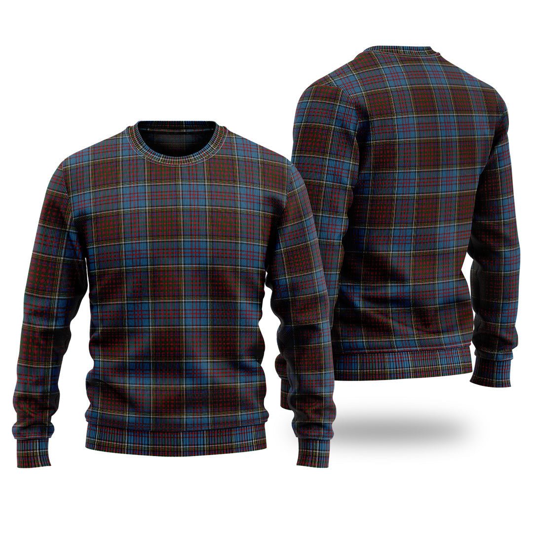Clan Anderson Highland Society Of London Tartan Christmas Ugly Sweater AZ73 Anderson Highland Society Of London Tartan Tartan Sweater   
