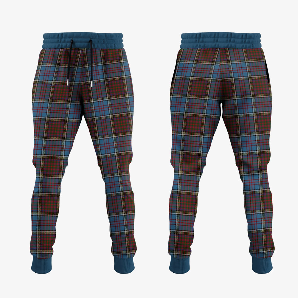 Clan Anderson Highland Society Of London Tartan Crest Jogger Sweatpants JU69 Clan Don Tartan Today   