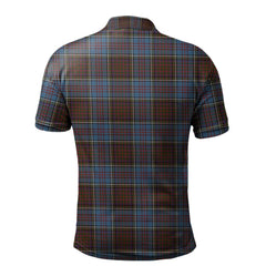 Clan Anderson Highland Society of London Tartan Polo Shirt OX79 Anderson Highland Society of London Tartan Tartan Polo   