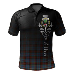 Clan Anderson MacGregor Hastie 01 Tartan Polo Shirt - Alba Celtic Style WW45 Anderson MacGregor Hastie 01 Tartan Tartan Polo   