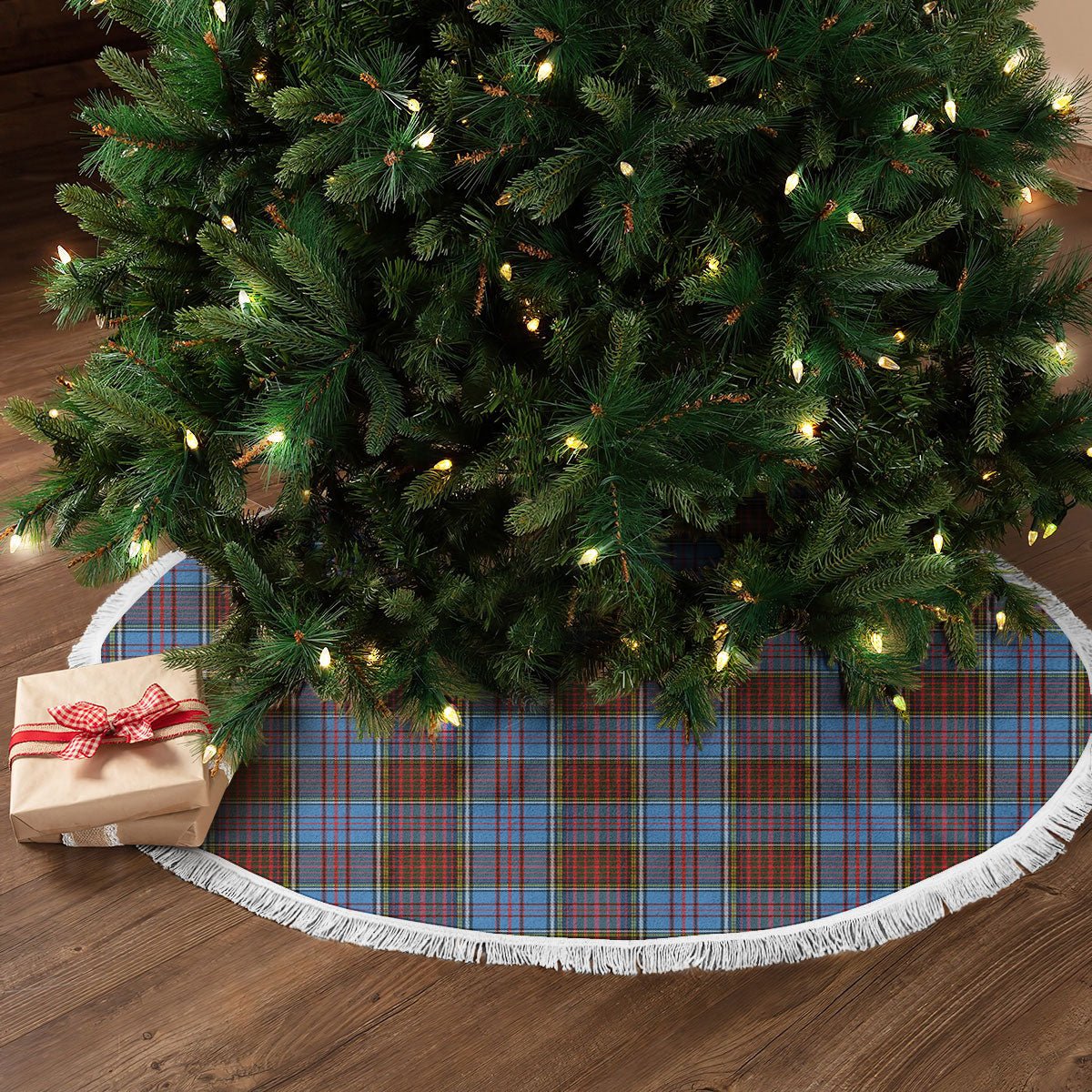 Clan Anderson Modern Tartan Christmas Tree Skirt UQ19 Anderson Modern Tartan Tartan Christmas   