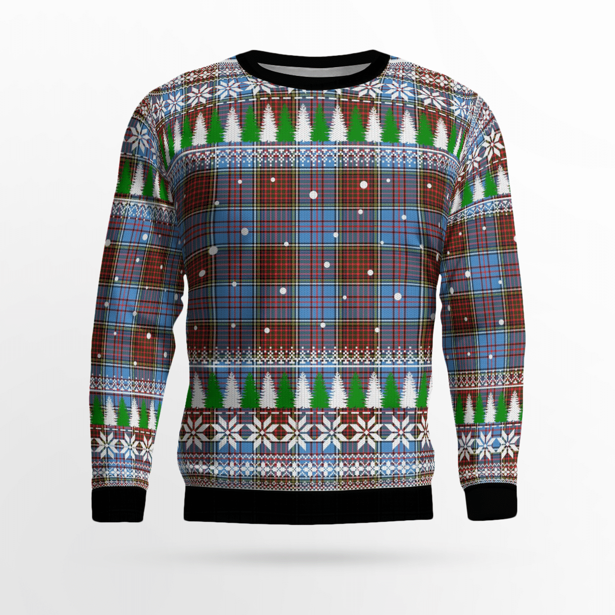 Clan Anderson Modern Tartan Christmas Ugly Sweater OE34 Anderson Modern Tartan Tartan Ugly Sweater   