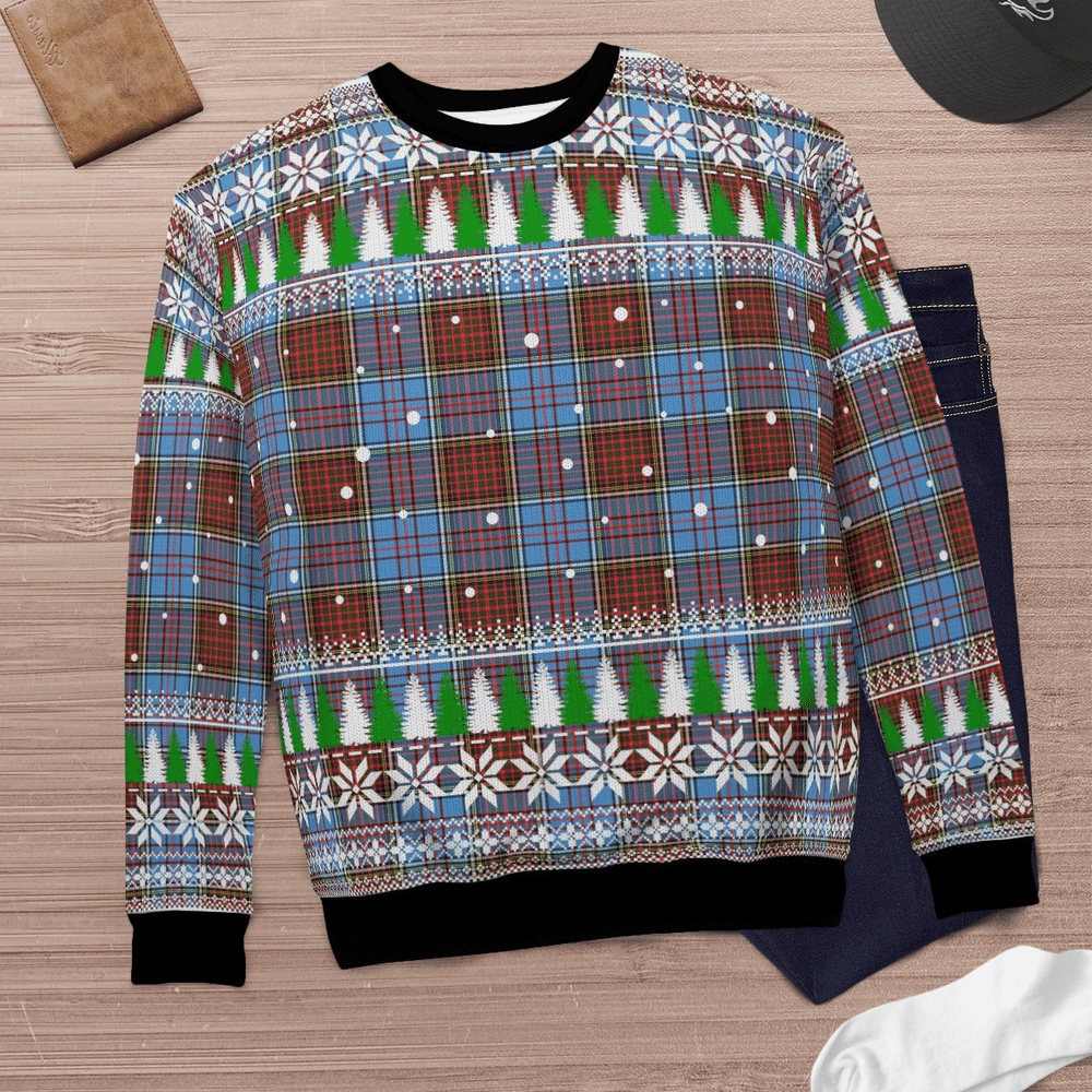 Clan Anderson Modern Tartan Christmas Ugly Sweater OE34 Anderson Modern Tartan Tartan Ugly Sweater   