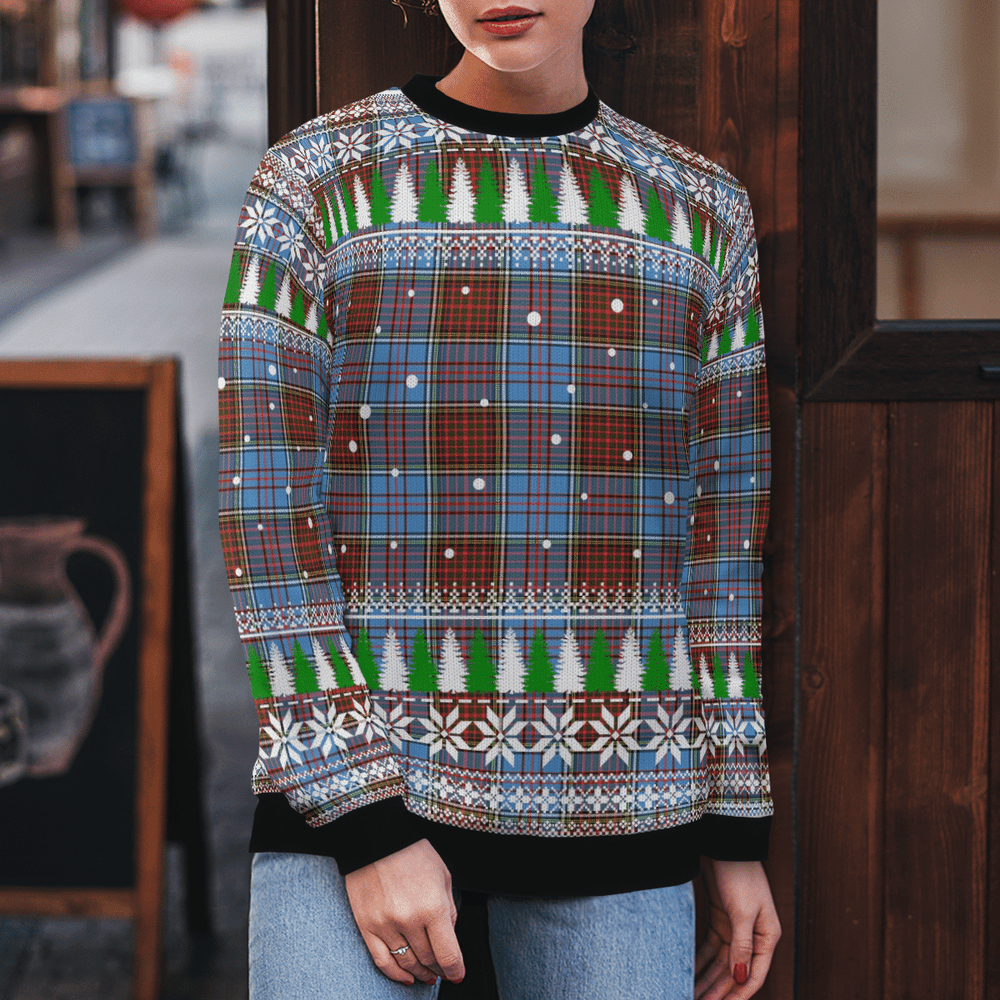 Clan Anderson Modern Tartan Christmas Ugly Sweater OE34 Anderson Modern Tartan Tartan Ugly Sweater   