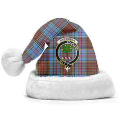 Clan Anderson Modern Tartan Crest Christmas Santa Hat TB48 Anderson Modern Tartan Tartan Santa Hat   