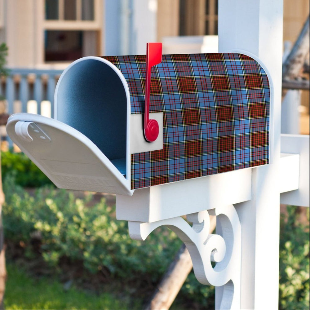 Clan Anderson Modern Tartan Crest Mailbox MV74 Clan Anderson Tartan Today   