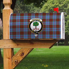 Clan Anderson Modern Tartan Crest Mailbox MV74 Clan Anderson Tartan Today   