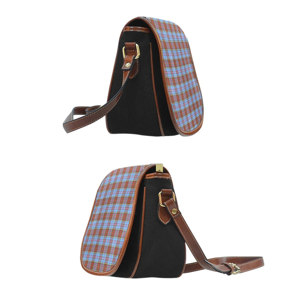 Clan Anderson Modern Tartan Saddle Handbags FL83 Clan Anderson Tartan Today   