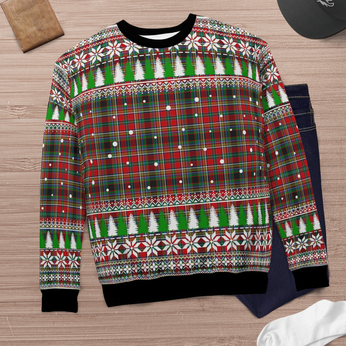Clan Anderson of Arbrake Tartan Christmas Ugly Sweater WW19 Anderson of Arbrake Tartan Tartan Ugly Sweater   
