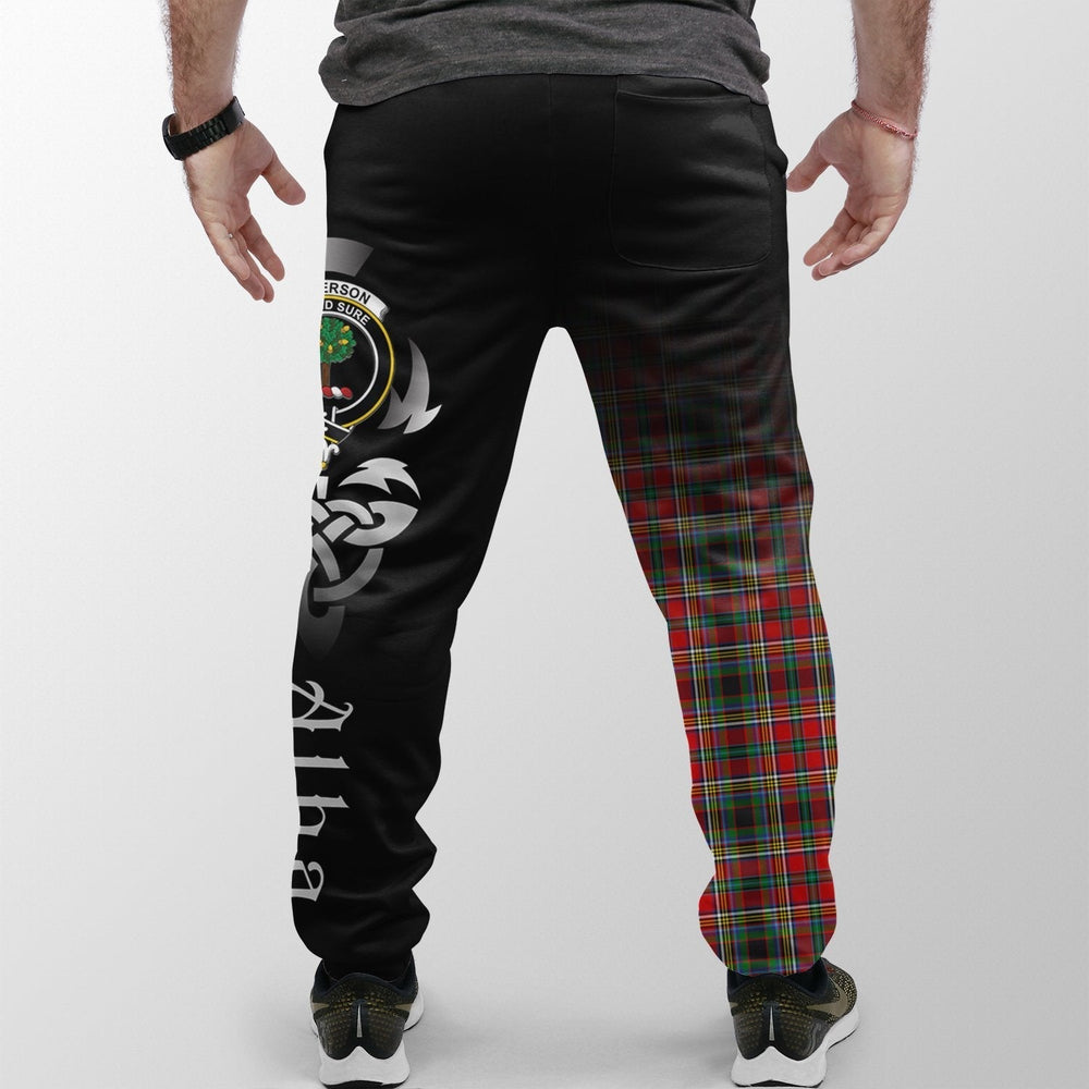 Clan Anderson Of Arbrake Tartan Crest Jogger Sweatpants  Alba Celtic Style MB27 Clan Anderson Tartan Today   