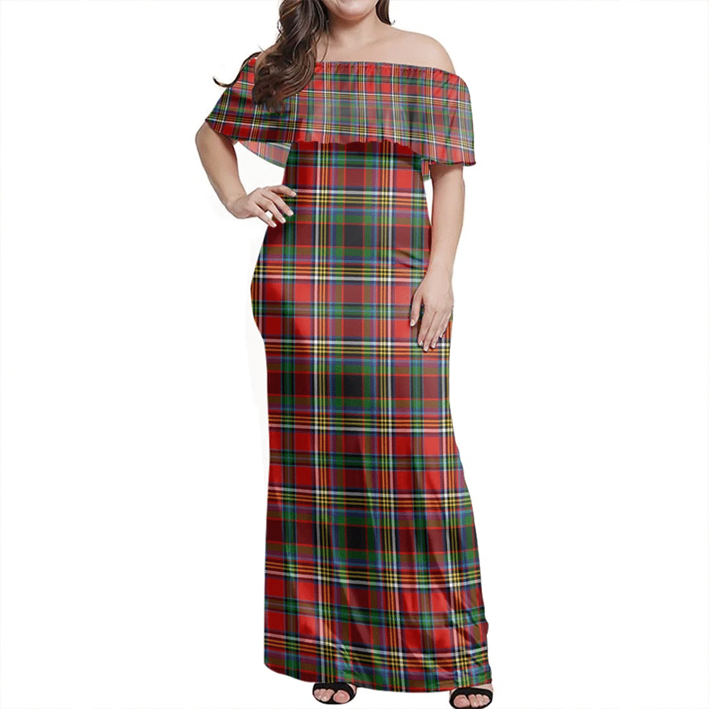 Clan Anderson Of Arbrake Tartan Hawaii Dress WX77 Clan Anderson Tartan Hawaii Dress   