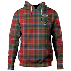 Clan Anderson of Arbrake Tartan Hoodie Crest ITTPPEOX-1 Anderson of Arbrake Tartan Hoodies   