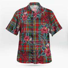 Clan Anderson of Arbrake Tartan Scottish Lion Hawaiian Shirt DM66 Anderson of Arbrake Tartan Tartan Hawaii Shirt   