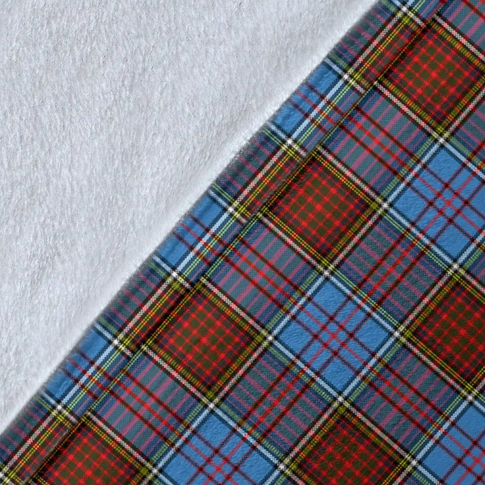 Clan Anderson Tartan Crest Blanket 3 Sizes SX16 Clan Anderson Tartan Today   