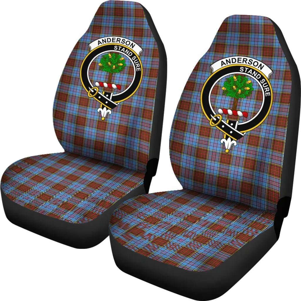 Clan Anderson Tartan Crest Car seat Cover BS48 Clan Anderson Tartan Today   
