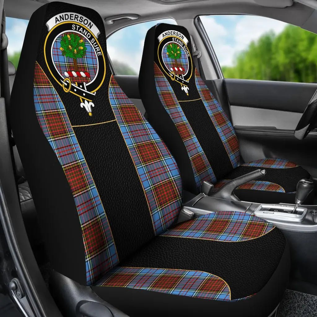 Clan Anderson Tartan Crest Car seat Cover UI48 Clan Anderson Tartan Today   