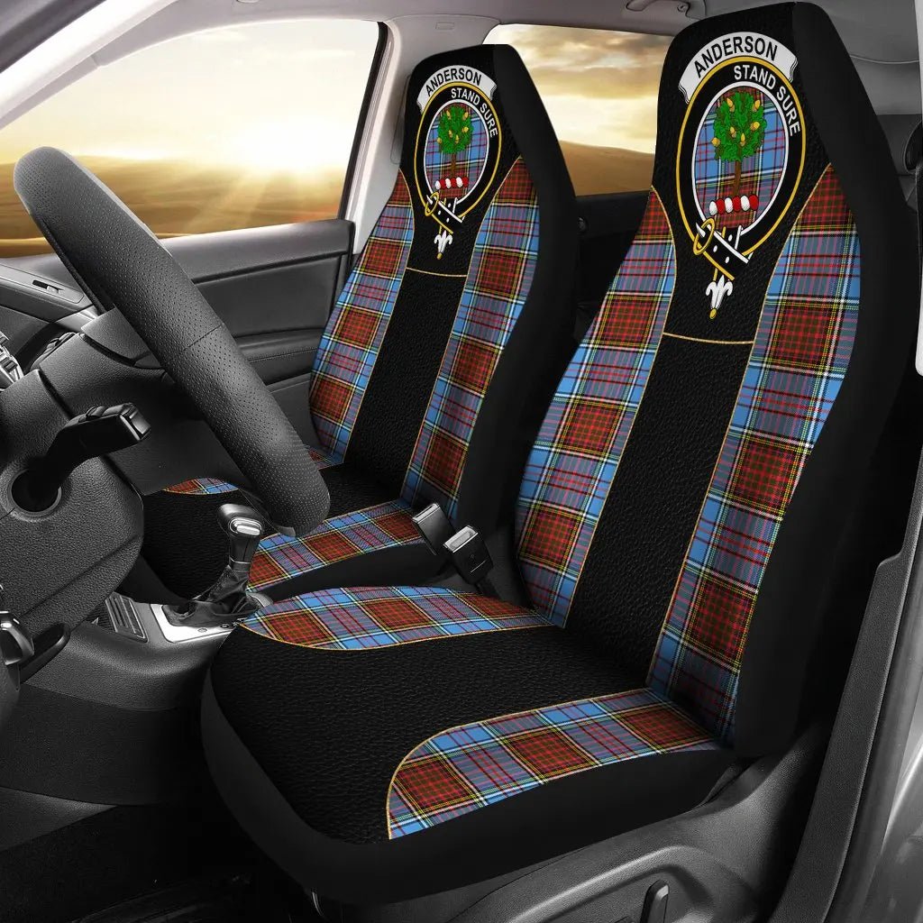 Clan Anderson Tartan Crest Car seat Cover UI48 Clan Anderson Tartan Today   